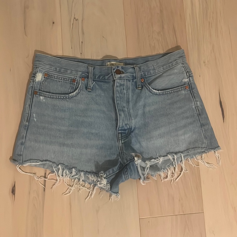 Madewell Jean Shorts light wash